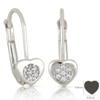 Orecchini a forma di cuore