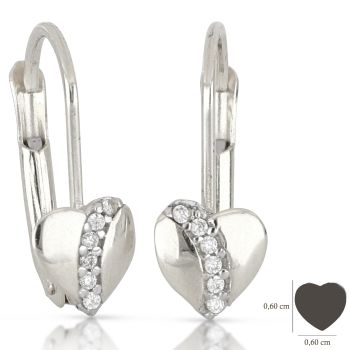 Orecchini a forma di cuore