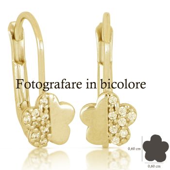 Orecchini a forma di fiore