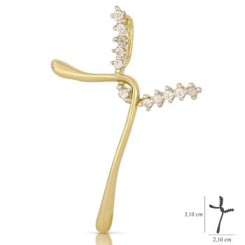 Croce con zirconi