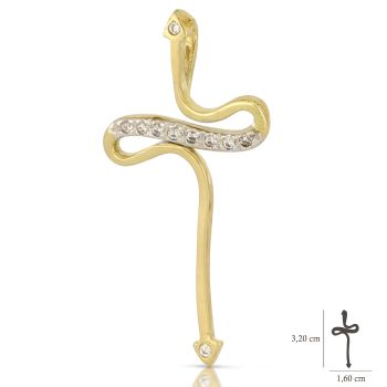 Croce con zirconi