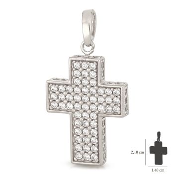 Croce con zirconi