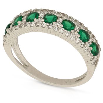 Anello con 7 pietre