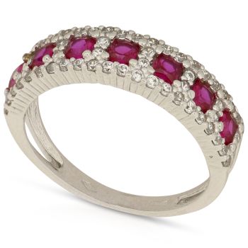 Anello con 7 pietre