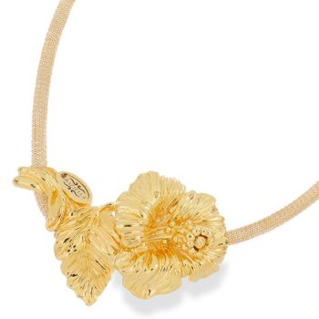 Girocollo con fiori