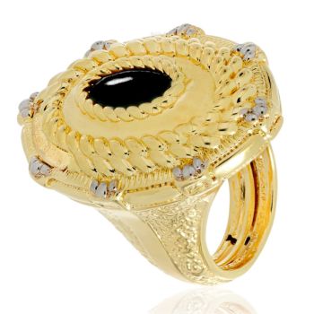 Anello con ovale