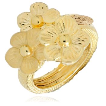 Anello con fiori