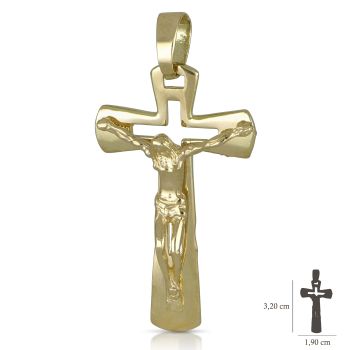 Croce piena con Cristo