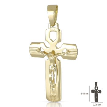Croce piena con Cristo