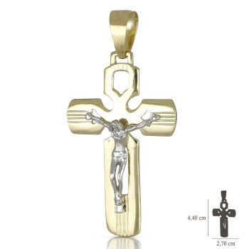 Croce piena con Cristo