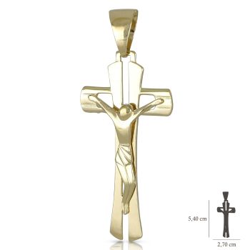 Croce piena con Cristo