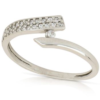 Anello con zirconi