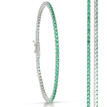 Bracciale tennis quadrato