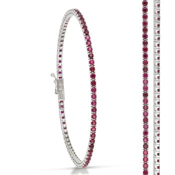 Bracciale tennis quadrato