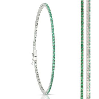 Bracciale tennis quadrato