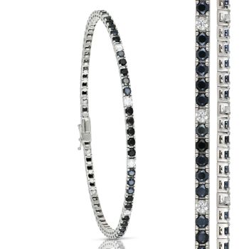 Bracciale tennis quadrato