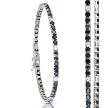 Bracciale tennis quadrato