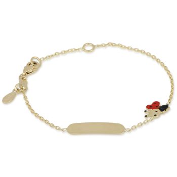 Bracciale con targa 14cm