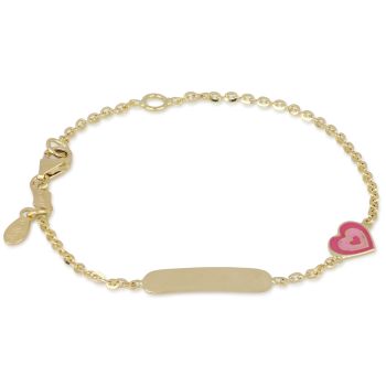 Bracciale con targa 14cm