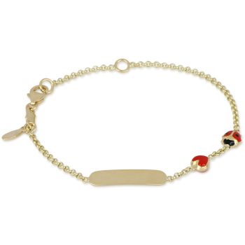 Bracciale con targa 14cm