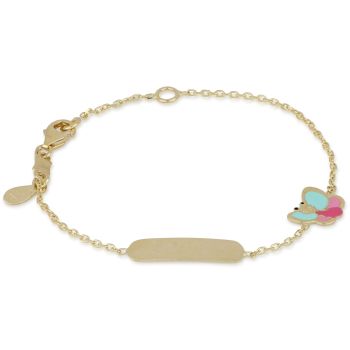 Bracciale con targa 14cm