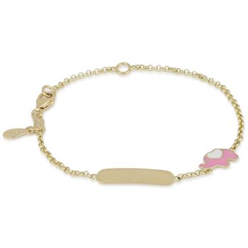 Bracciale con targa 14cm