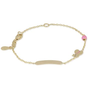 Bracciale con targa 14cm