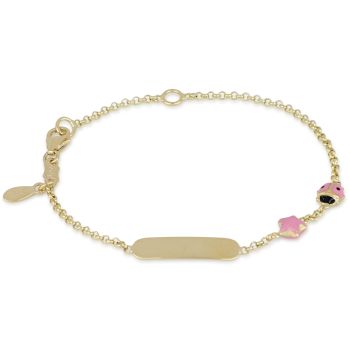 Bracciale con targa 14cm