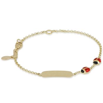 Bracciale con targa 14cm