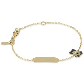 Bracciale con targa 14cm