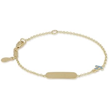 Bracciale con targa 14cm