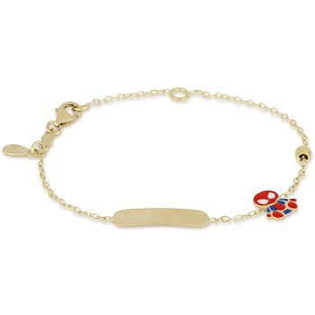 Bracciale con targa 14cm