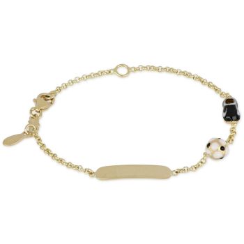 Bracciale con targa 14cm