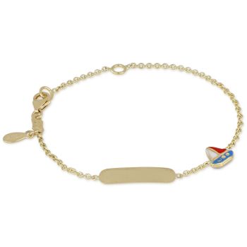 Bracciale con targa 14cm