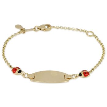 Bracciale con targa 14cm