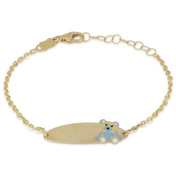 Bracciale con targa 14cm
