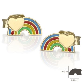 Orecchini arcobaleno