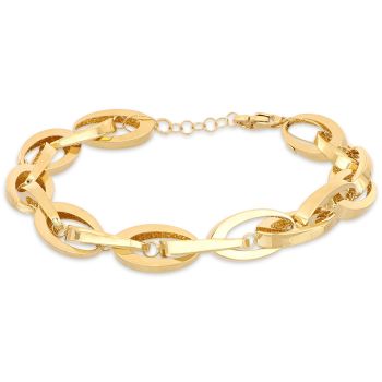 Bracciale ovale lucido