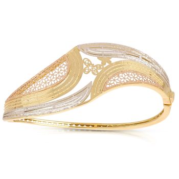 Bracciale rigido a 3 colori