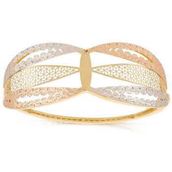 Bracciale rigido a 3 colori