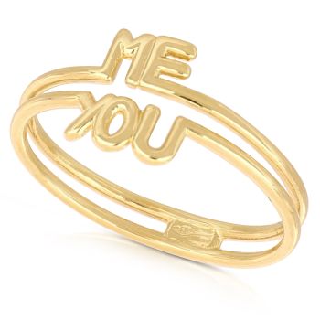 Anello you_me due fili