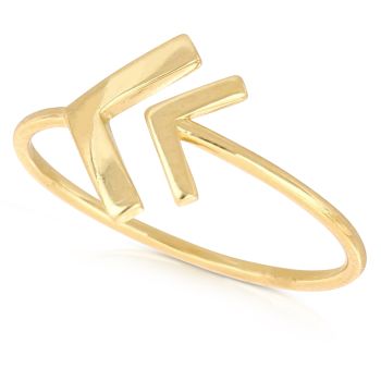 Anello con due frecce