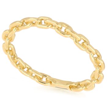 Anello a catena forzatina