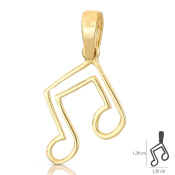 Pendente nota musicale
