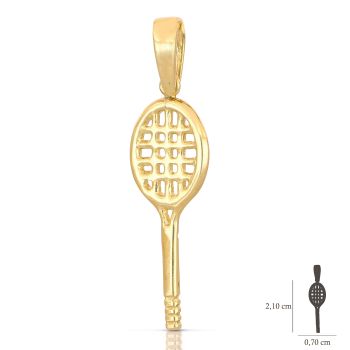 Pendente racchetta da tennis