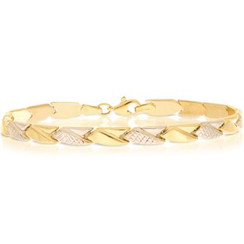 Bracciale bicolore scatolato