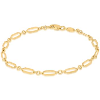 Bracciale bicolore a lastra