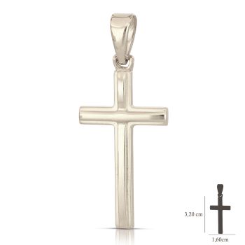 Hollow stamped cross