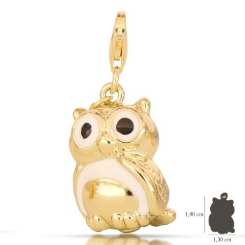 Owl stackable charm