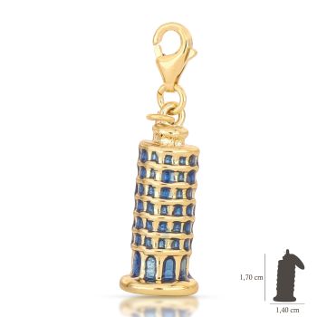 Pisa Tower stackable charm